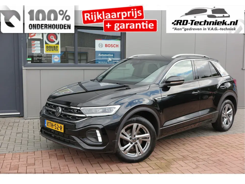 Volkswagen T-Roc 1.5 TSI 150pk DSG R-Line , Fabrieksgarantie uit 2025