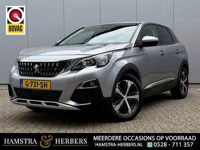 Peugeot 3008 1.2 PureTech Allure grijs automaat uit 2019