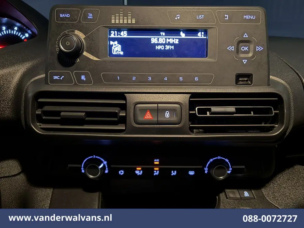 Peugeot Partner 1.5 BlueHDI L1H1 Euro6 Airco uit 2020, foto 11