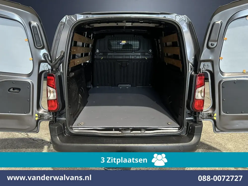 Peugeot Partner 1.5 BlueHDI 102pk L2H1 Euro6 Airco | 3-Zits uit 2020, foto 11