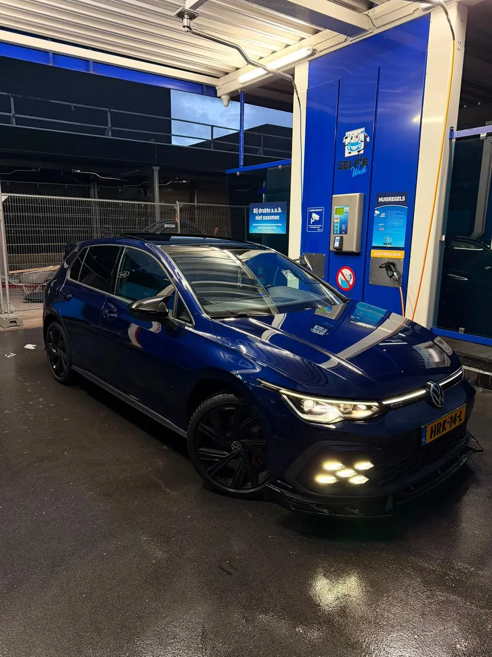 Volkswagen Golf 1.4 Ehybrid GTE 245pk 2021 atlantic blue uit 2021, foto 4