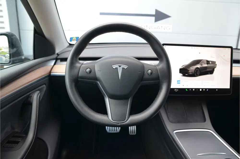 Tesla Model Y Performance AWD 75 kWh Trekhaak (1.600kg) uit 2022, foto 14