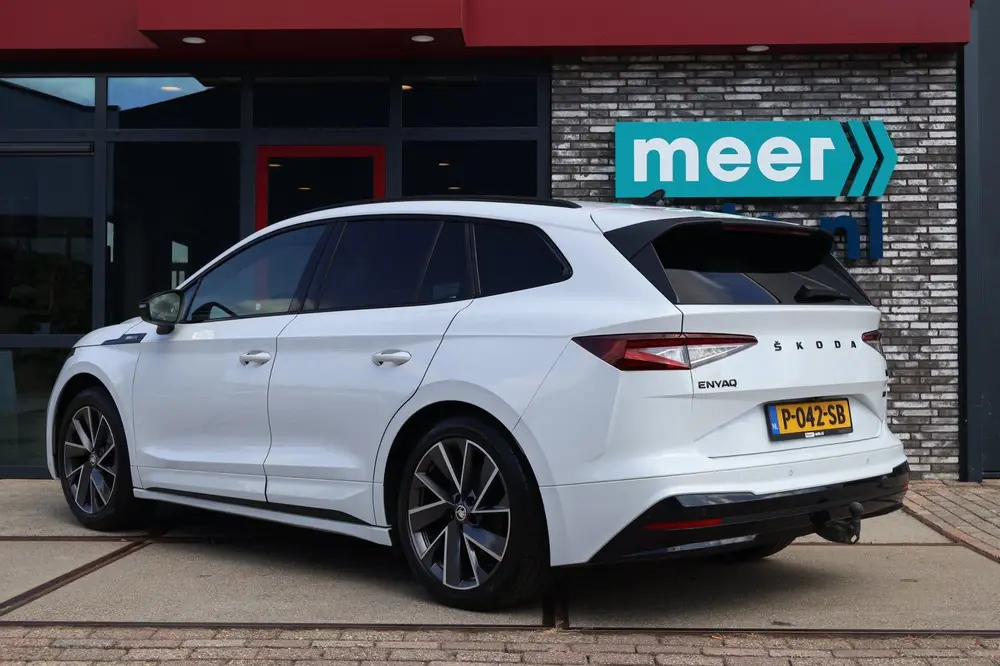 Skoda Enyaq 80 Sportline SOH 92% l TREKHAAK l ADAPT.CR uit 2022, foto 3