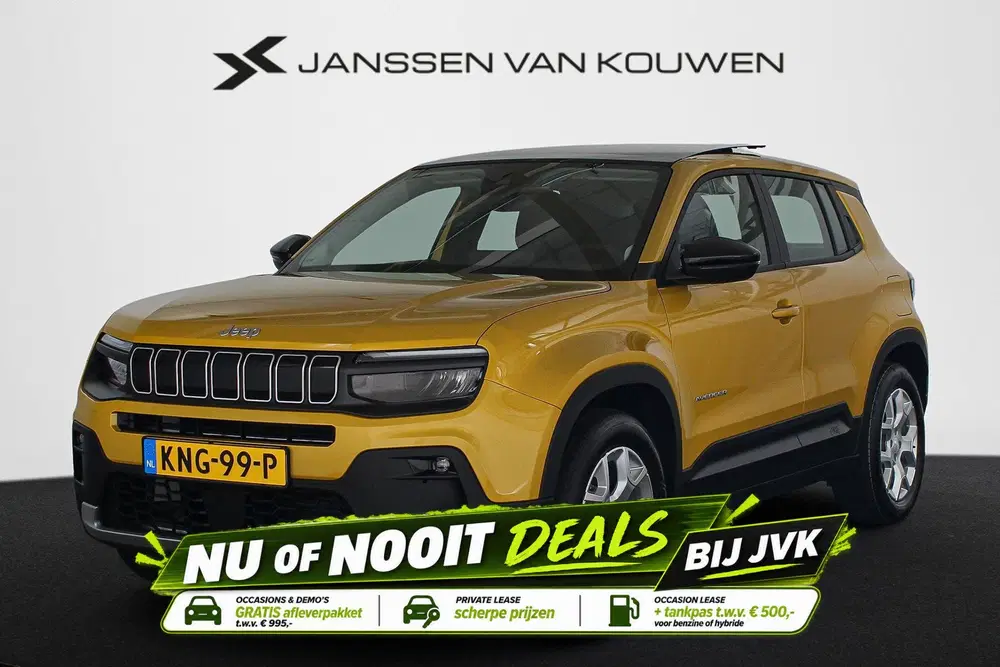 Jeep Avenger Altitude 54 kWh Panoramadak Leder Massage uit 2026