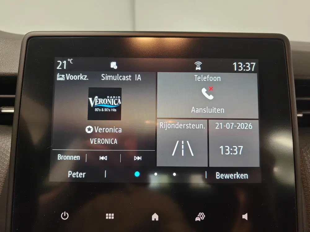 Renault Clio 1.0 TCe Zen Airco applecarplay android aut uit 2021, foto 10