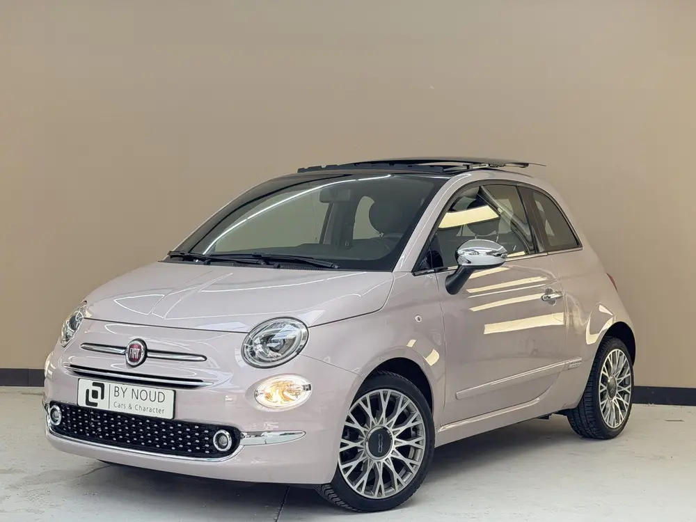 Fiat 500 0.9 TwinAir Turbo Star, 85Pk, 2019, Open panoramada uit 2019
