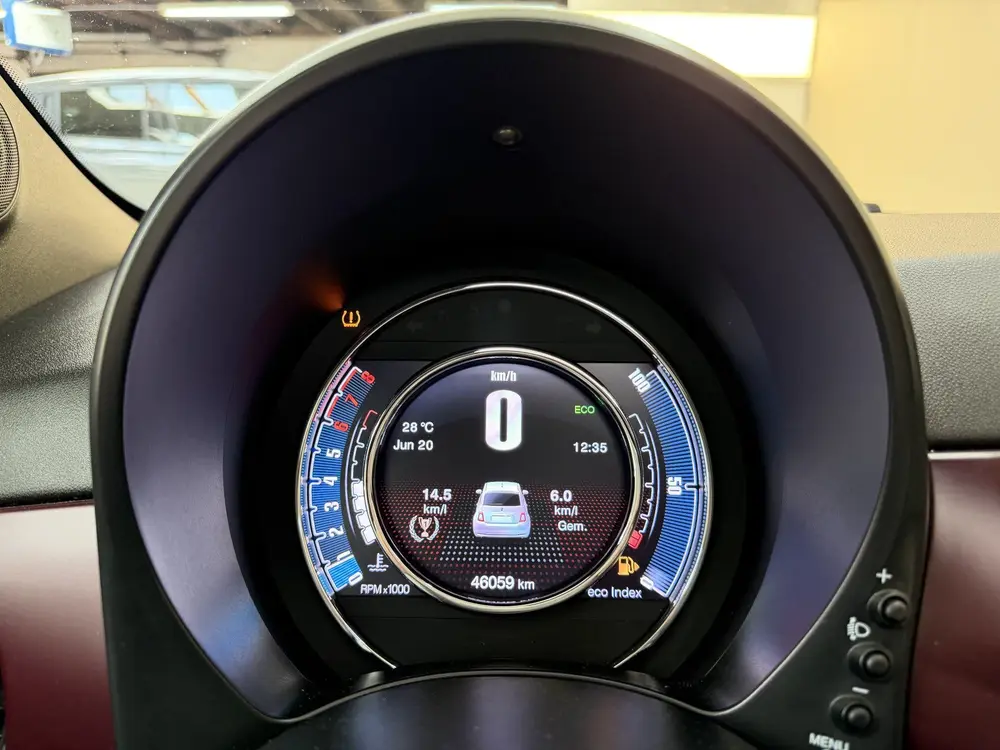 Fiat 500 0.9 TwinAir Turbo Star, 85Pk, 2019, Open panoramada uit 2019, foto 12