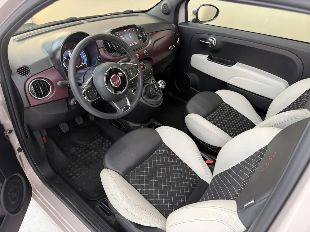 Fiat 500 0.9 TwinAir Turbo Star, 85Pk, 2019, Open panoramada uit 2019, foto 2