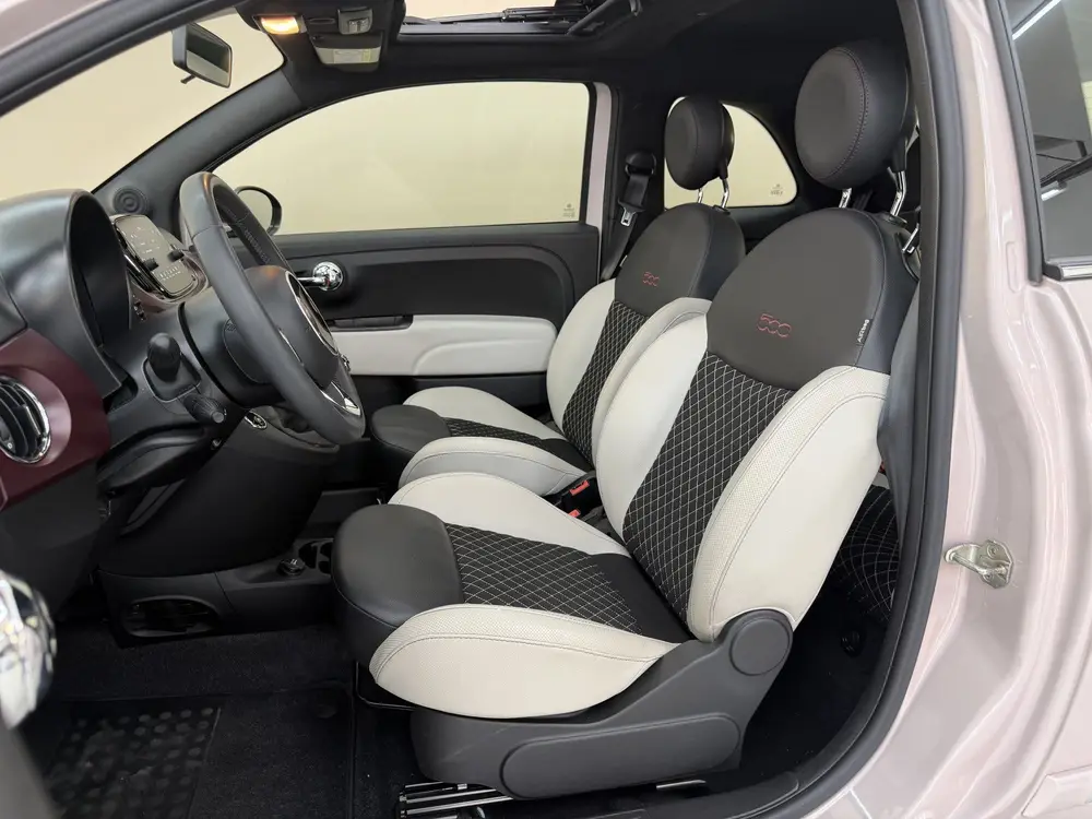 Fiat 500 0.9 TwinAir Turbo Star, 85Pk, 2019, Open panoramada uit 2019, foto 4