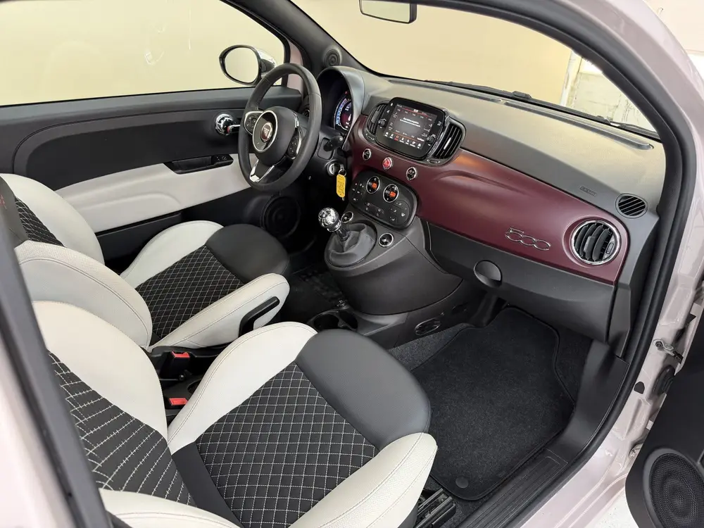 Fiat 500 0.9 TwinAir Turbo Star, 85Pk, 2019, Open panoramada uit 2019, foto 6