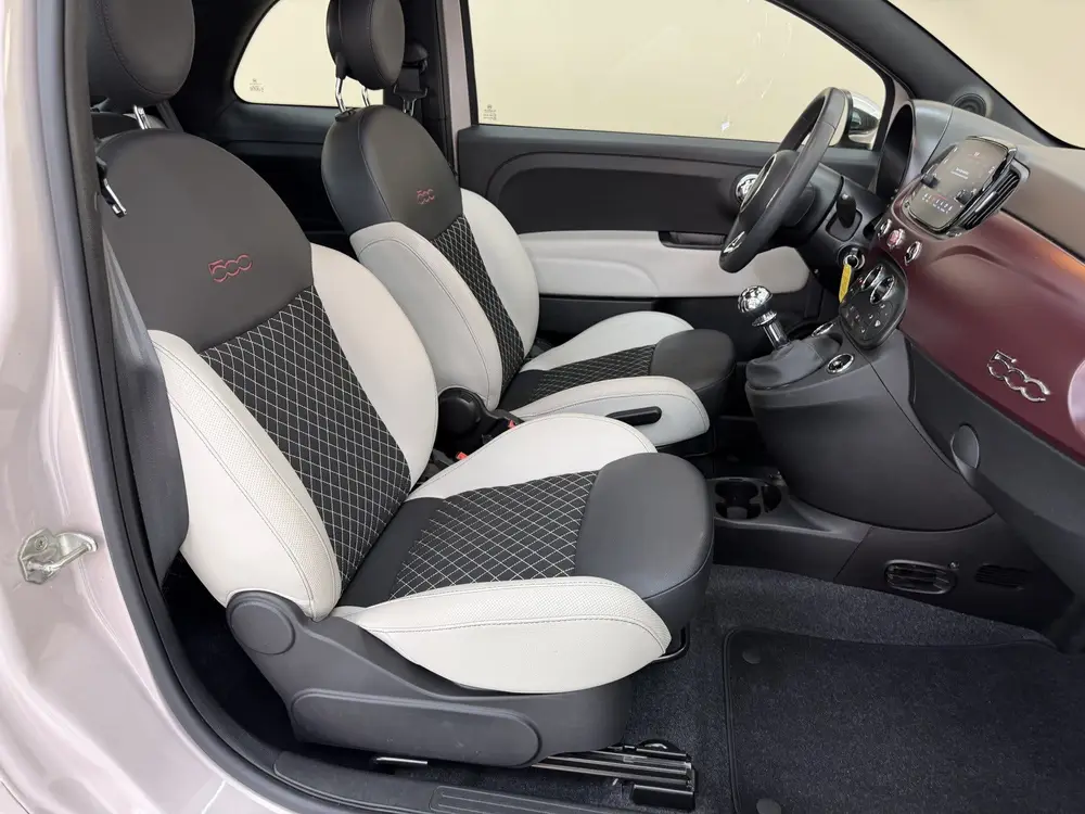 Fiat 500 0.9 TwinAir Turbo Star, 85Pk, 2019, Open panoramada uit 2019, foto 8
