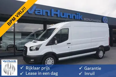 Ford Transit 350L 130PK AUT L3H2 BPM VRIJ 12" Sync 4 Na uit 2024