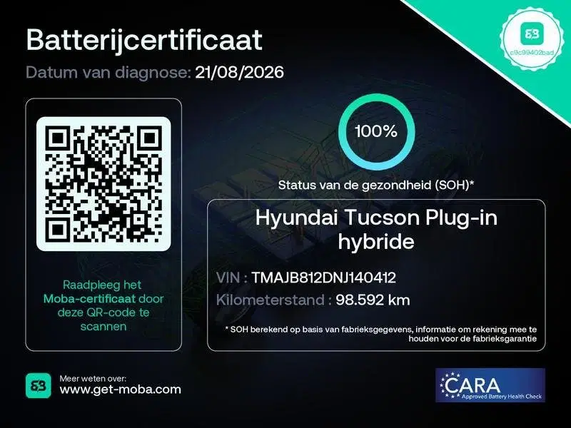 Hyundai TUCSON 1.6 T-GDI PHEV N Line Sky 4WD uit 2022, foto 4