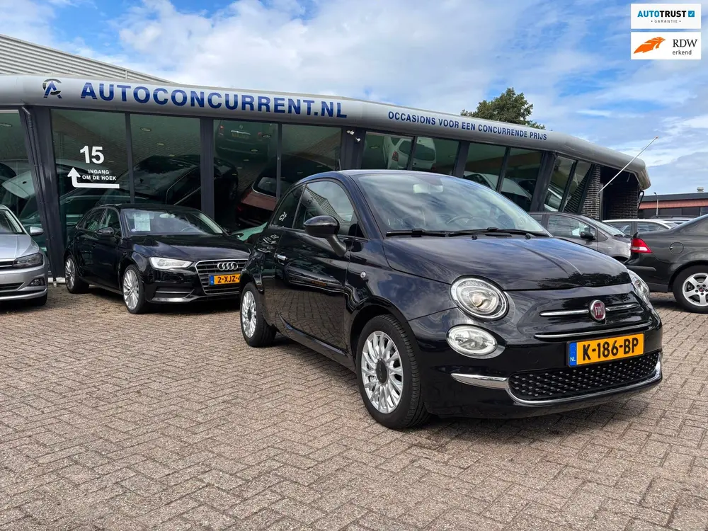 Fiat 500 1.2 Star Automaat, Carplay, Pano, Leder Inruil moge uit 2019