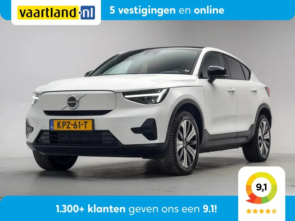 Volvo C40 Recharge Plus 69 kWh 3-fase [ Panorama LED uit 2023