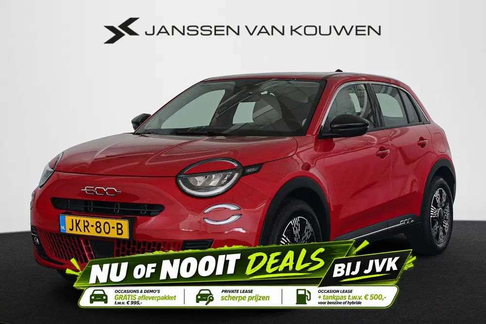 Fiat 600e Urban 54 kWh SOH 97% Pack Style Apple CarP uit 2025