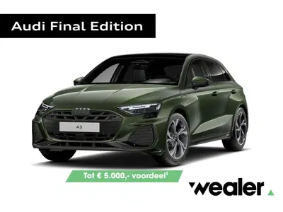 Audi A3 S edition 40 TFSI e 150 kW uit 2026