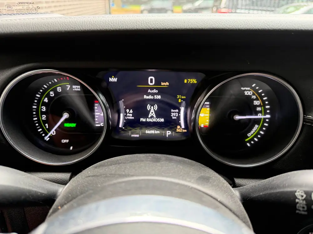 Jeep Wrangler 4xe 380 Overland uit 2021, foto 9