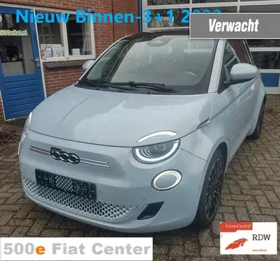 Fiat 500 E-3+1-Panoramadak -42KW -Snelladen -Magic uit 2021