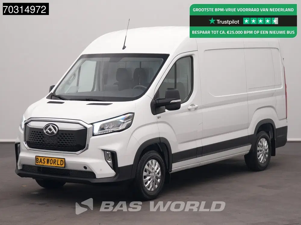 Maxus eDeliver 9 Elektrisch 72kWh 288km WLTP Stad 204PK Sne uit 2025