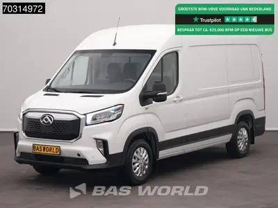 Maxus eDeliver 9 Elektrisch 72kWh 288km WLTP Stad 204PK Sne uit 2025
