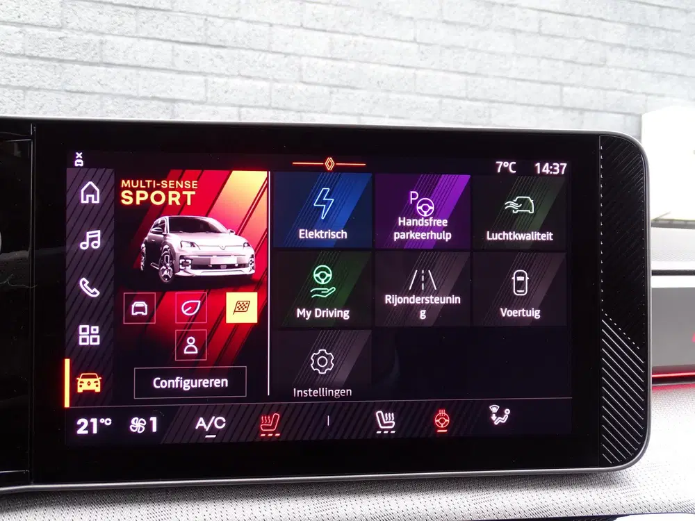 Renault 5 comfort range Roland-Garros 52 kWh uit 2026, foto 13