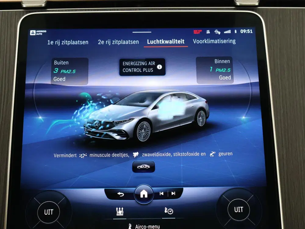 Mercedes-Benz EQS 450+ AMG LINE 108 kWh SOH 99% GARANTIE 203 uit 2022, foto 20