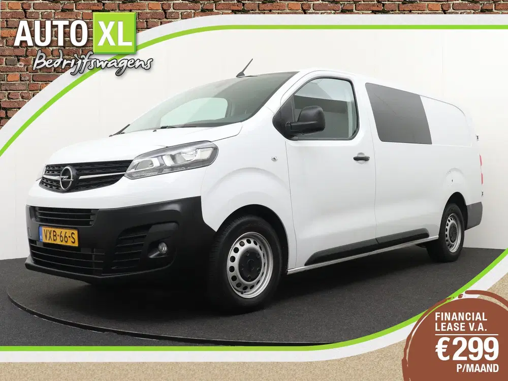 Opel Vivaro 2.0 145 PK L3 DC 6-Pers Trekhaak Betimmeri uit 2023