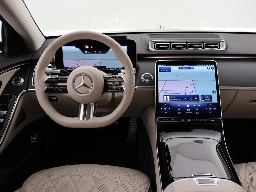 Mercedes-Benz S-Klasse 350d LANG AMG-LINE 286 PK + BUSINESS uit 2021, foto 3