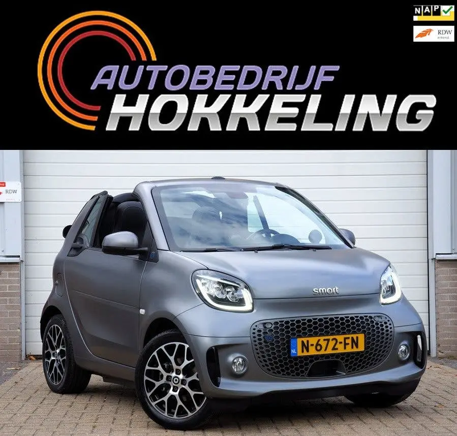 Smart ForTwo EQ Comfort PLUS 18 kWh; Leder+Camera=ORG uit 2021