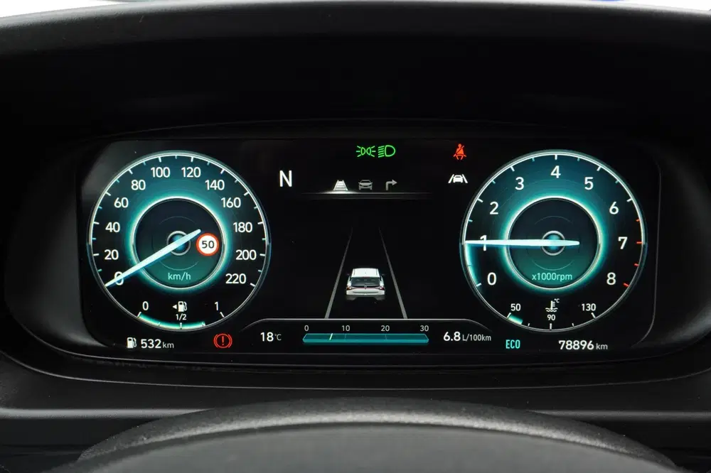 Hyundai BAYON 1.0 T-GDI Premium+Led+breed-navigatie+came uit 2021, foto 9