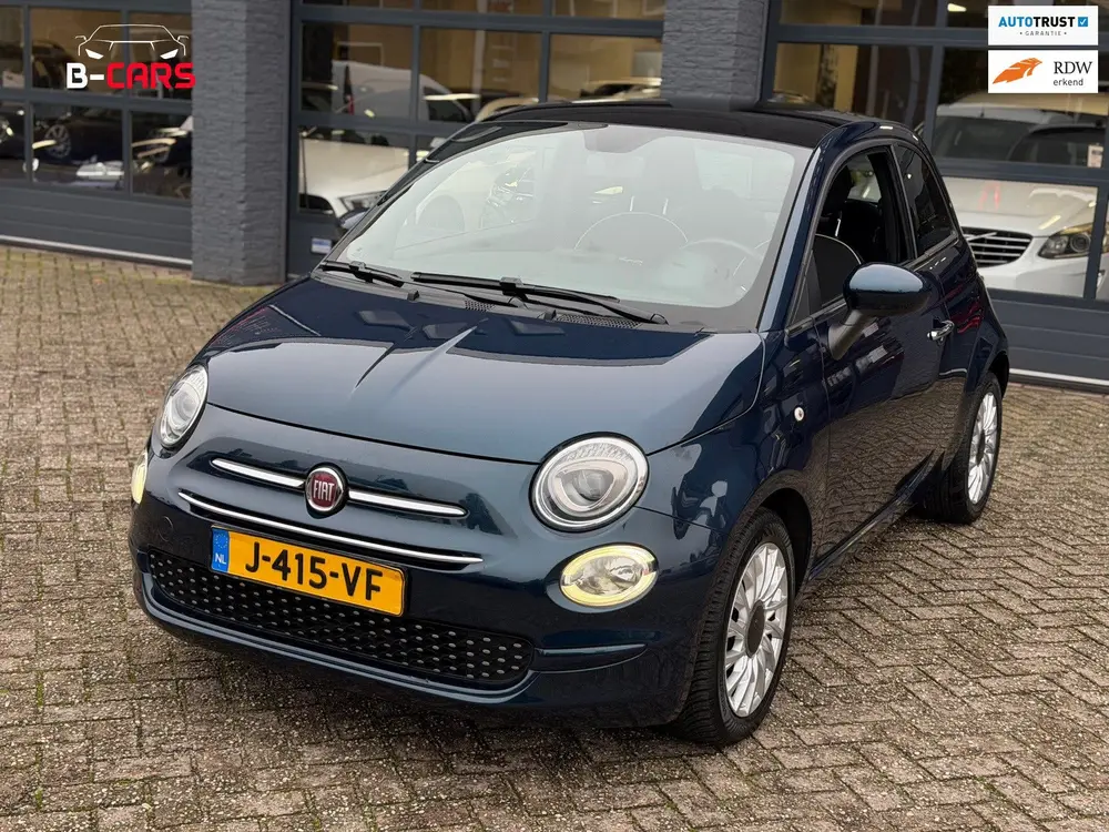 Fiat 500 1.2 Lounge Xenon|Navi|Carplay|Navi|Cruicecontrol uit 2019