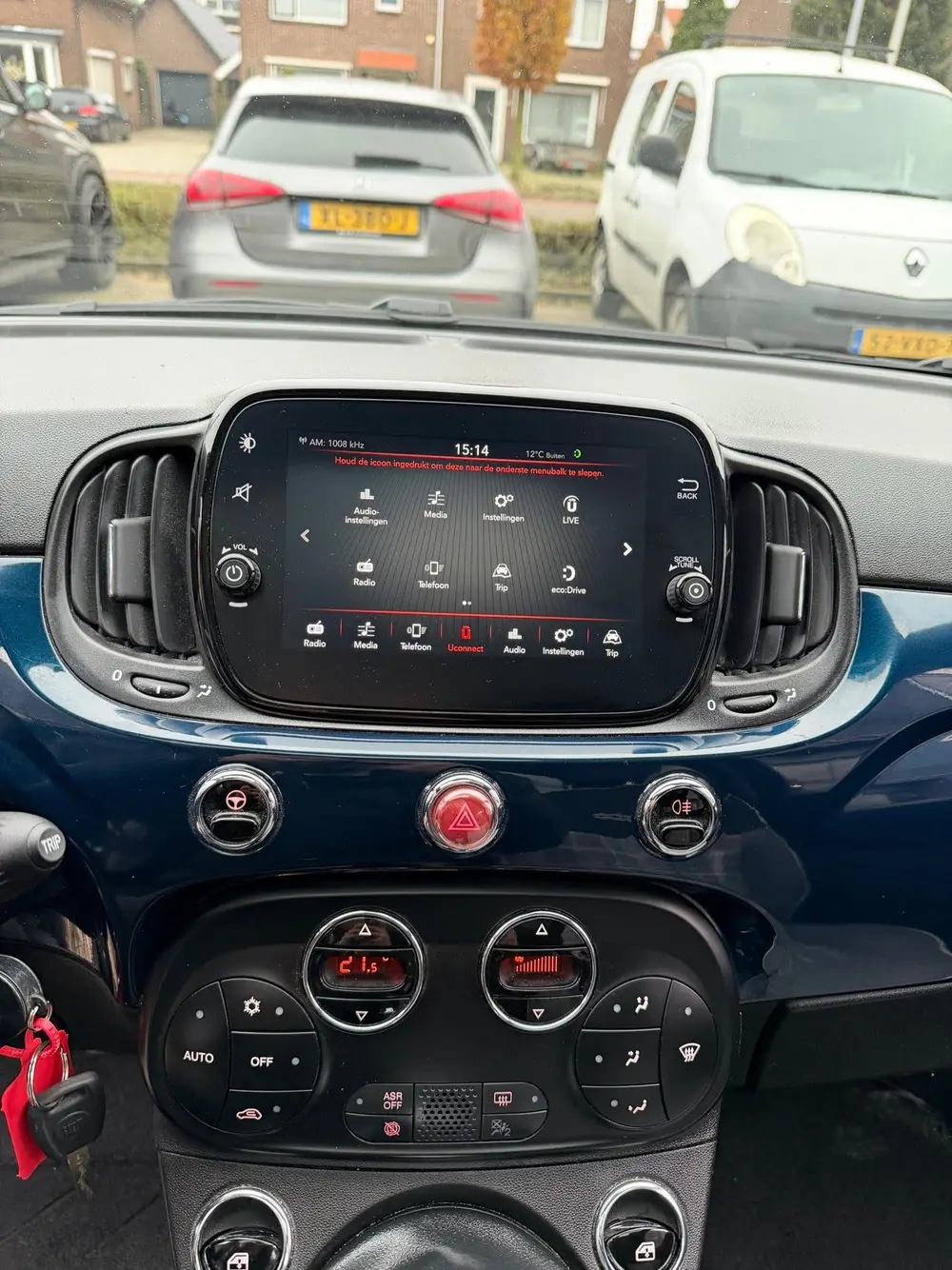 Fiat 500 1.2 Lounge Xenon|Navi|Carplay|Navi|Cruicecontrol uit 2019, foto 16