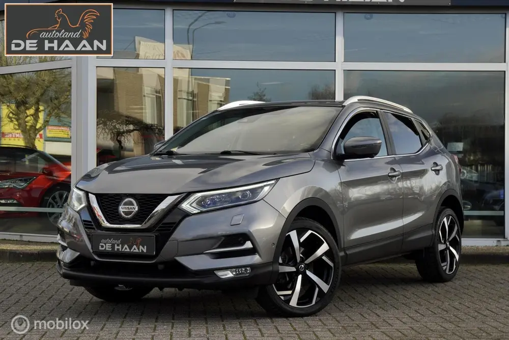 Nissan Qashqai 1.3 Tekna+ AUTOMAAT NAVI 360CAMERA LEER PANO uit 2019