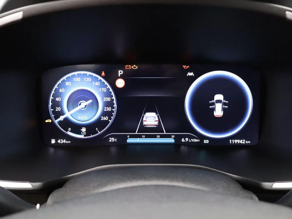 Hyundai SANTA FE 1.6 T-GDI HEV Premium 7p. uit 2023, foto 11