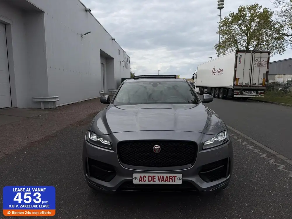 Jaguar F-Pace 2.0t AWD R-Sport - PANO/LEER/MERIDIAN/LED/NAP uit 2020