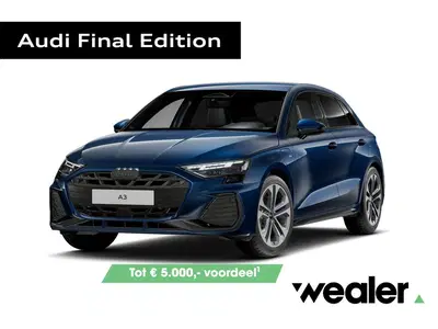 Audi A3 S edition 40 TFSI e 150 kW uit 2026