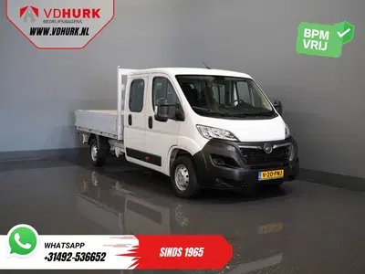 Opel Movano 2.2 140 pk DC Dubbel Cabine Open Laadbak uit 2024