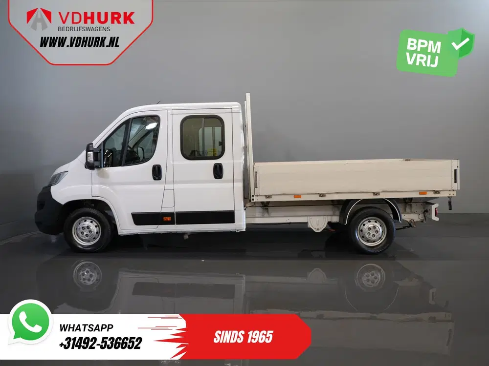 Opel Movano 2.2 140 pk DC Dubbel Cabine Open Laadbak uit 2024, foto 10