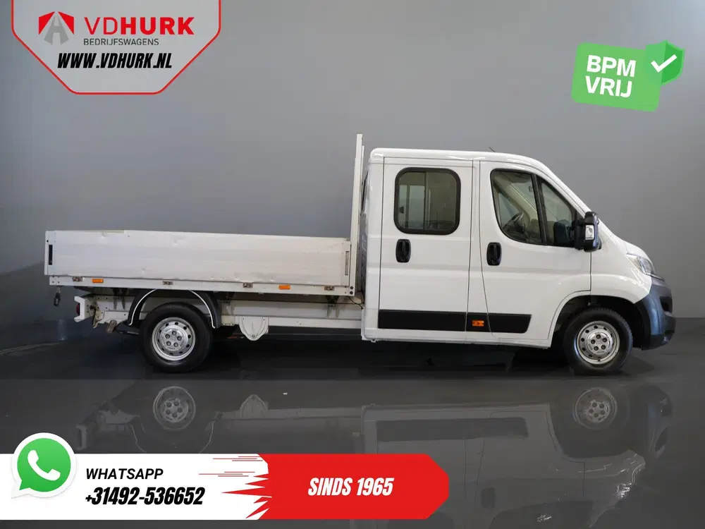 Opel Movano 2.2 140 pk DC Dubbel Cabine Open Laadbak uit 2024, foto 11