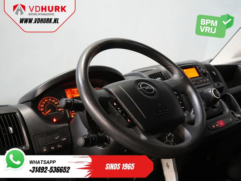 Opel Movano 2.2 140 pk DC Dubbel Cabine Open Laadbak uit 2024, foto 14