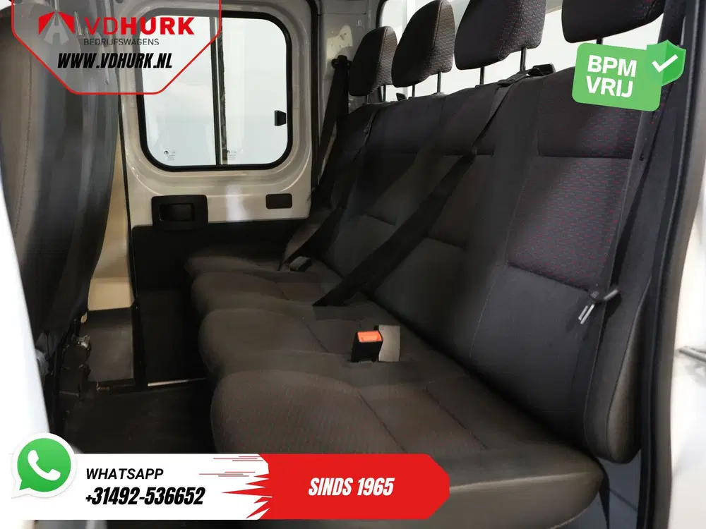 Opel Movano 2.2 140 pk DC Dubbel Cabine Open Laadbak uit 2024, foto 16