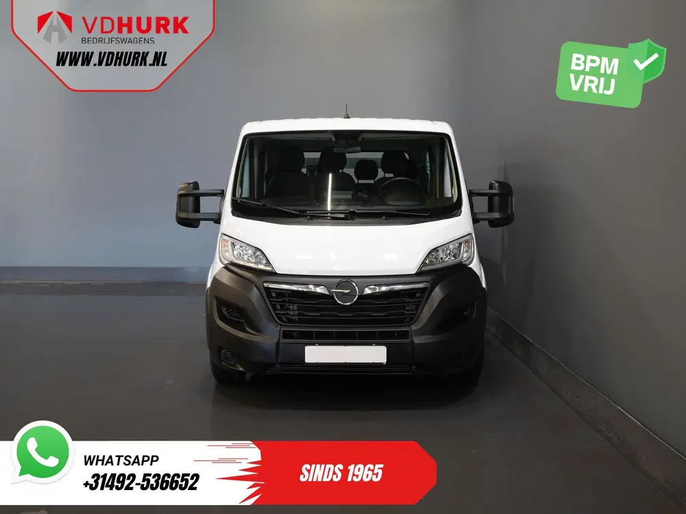Opel Movano 2.2 140 pk DC Dubbel Cabine Open Laadbak uit 2024, foto 7