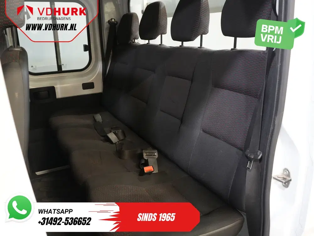 Opel Movano 2.2 140 pk DC Dubbel Cabine Open Laadbak uit 2024, foto 16