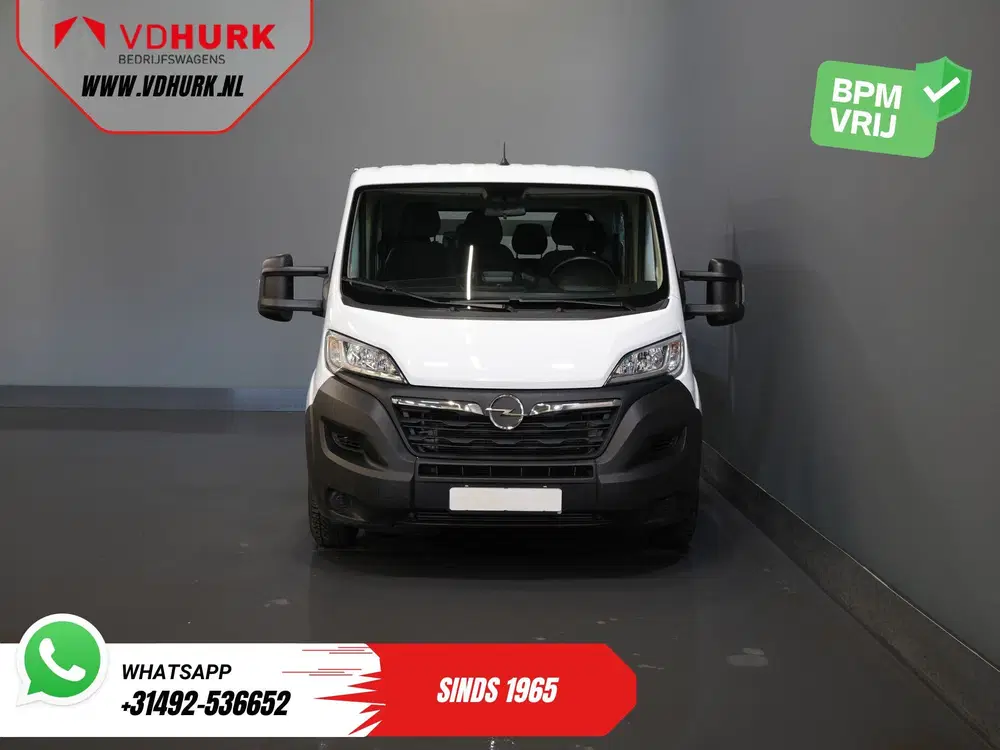 Opel Movano 2.2 140 pk DC Dubbel Cabine Open Laadbak uit 2024, foto 7