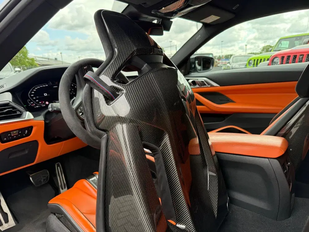 BMW M4 M4 Coupé Competition Schaalstoelen Hud Car uit 2021, foto 14