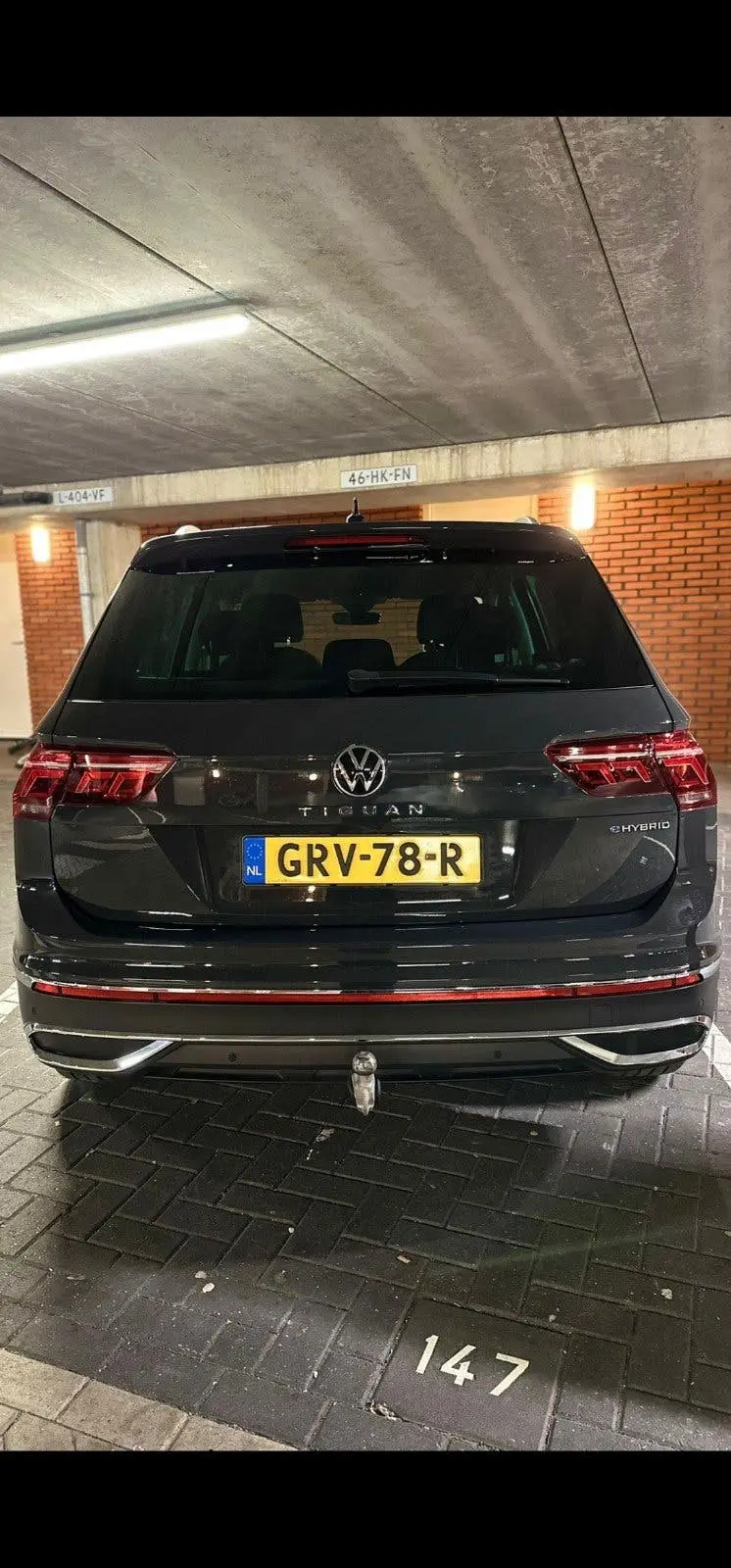 Volkswagen Tiguan 1.4 TSI Ehybrid 2021 Grijs 155000 km uit 2021, foto 10