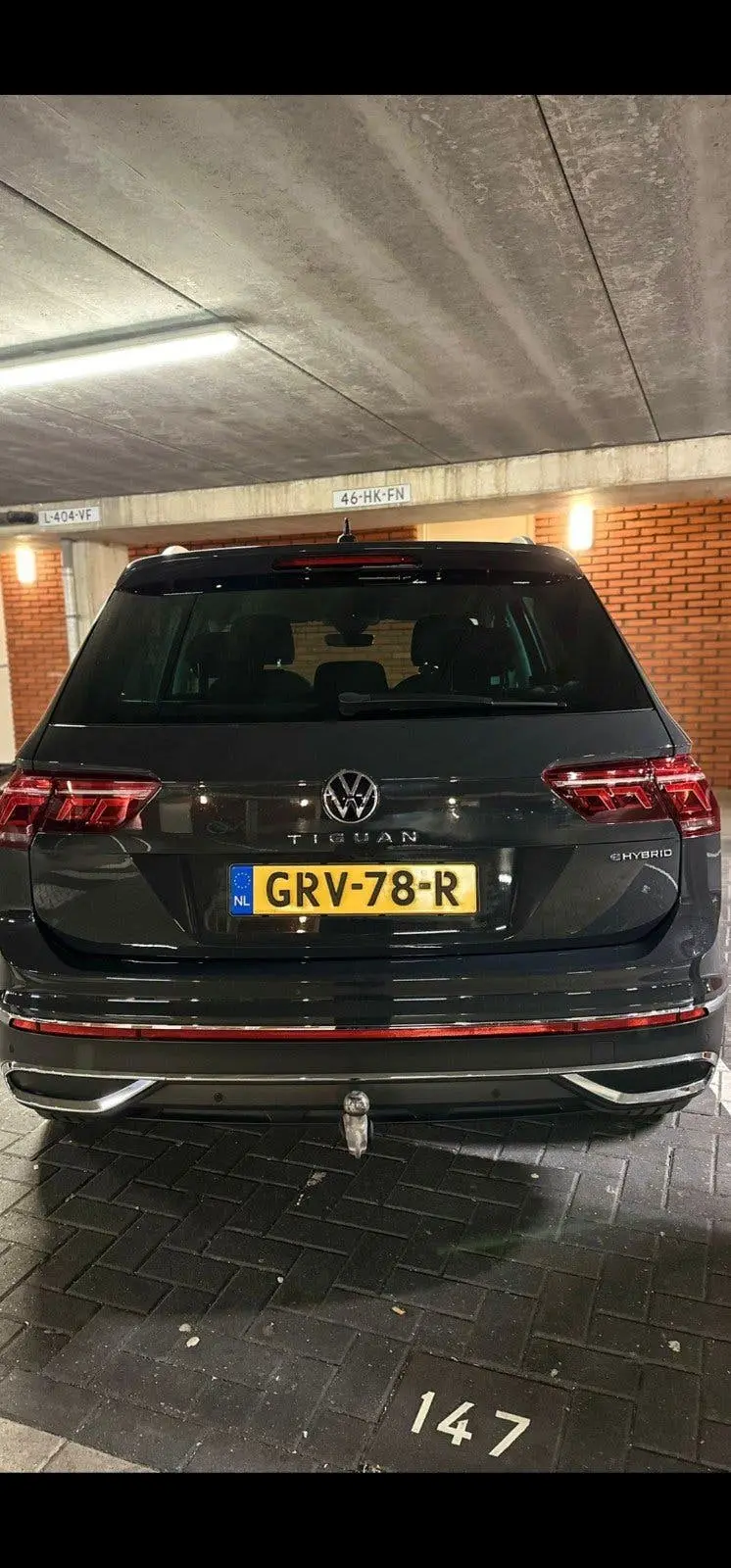 Volkswagen Tiguan 1.4 TSI Ehybrid 2021 Grijs 155000 km uit 2021, foto 13