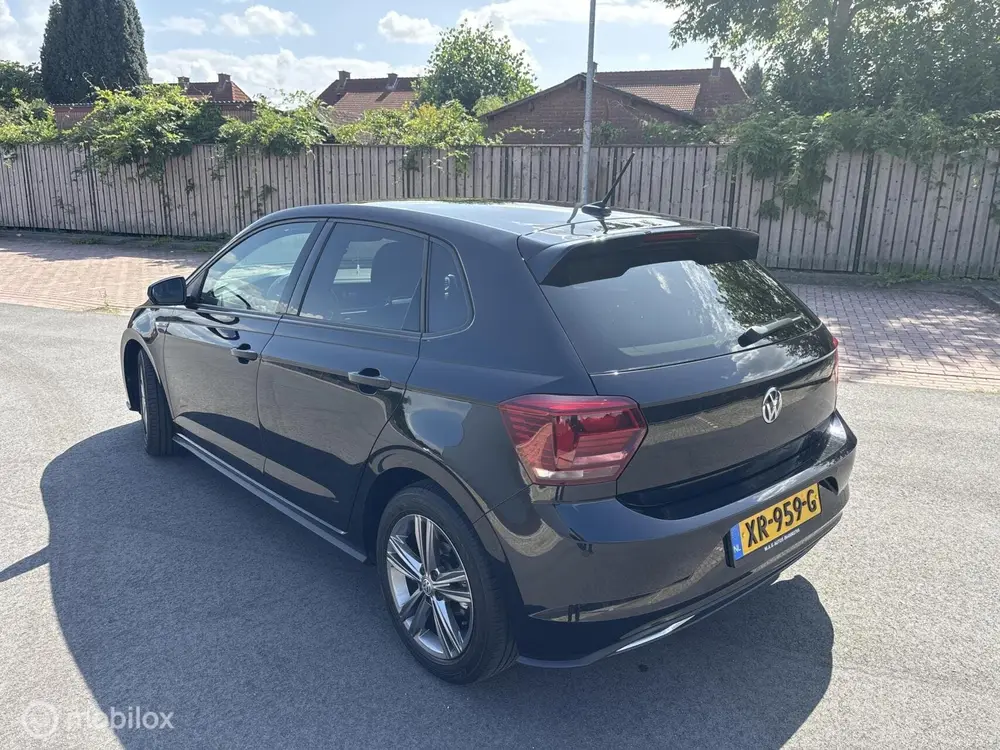Volkswagen Polo 1.0 TSI R line 2019 zwart uit 2019, foto 3