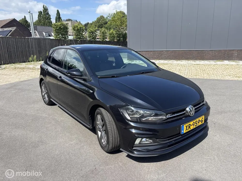 Volkswagen Polo 1.0 TSI R line 2019 zwart uit 2019, foto 6